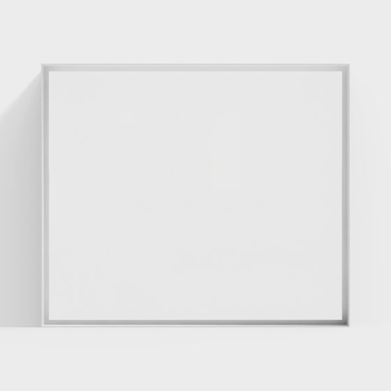 Minimalist Light Shadow Box 3D model