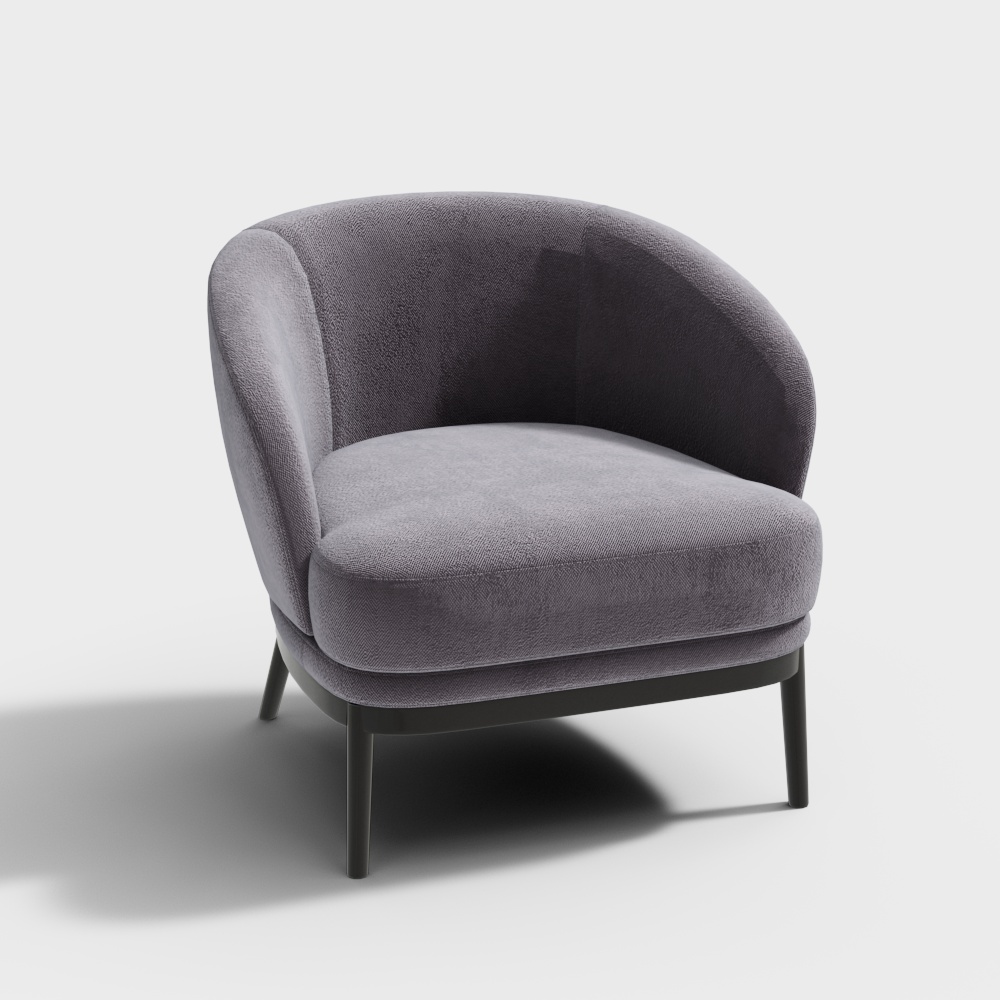 Cozy Corner Chair 3D model