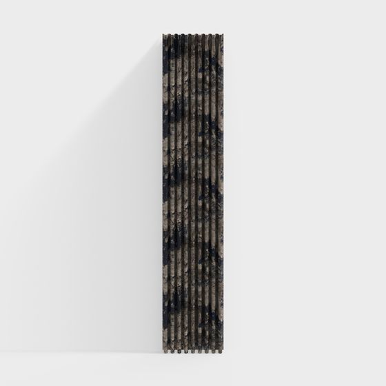 Industrial Style Column 3D model for Creative Spaces