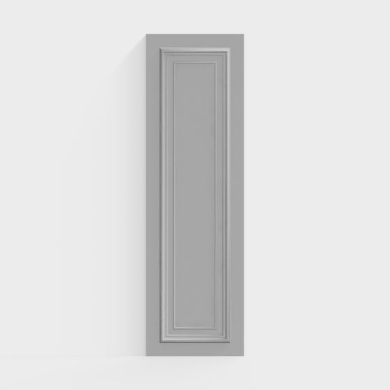 Sophisticated 3D Panel Model for Modern Spaces