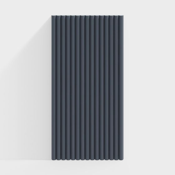 Contemporary Corrugated Panel 3D model for Creative Projects