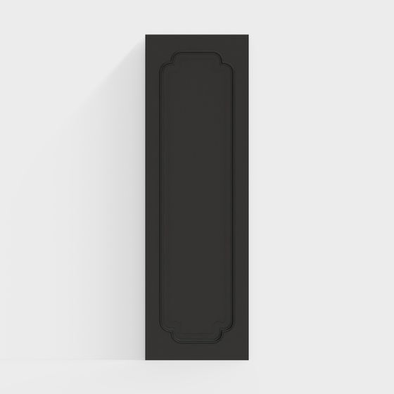 Vintage Door Panel 3D model