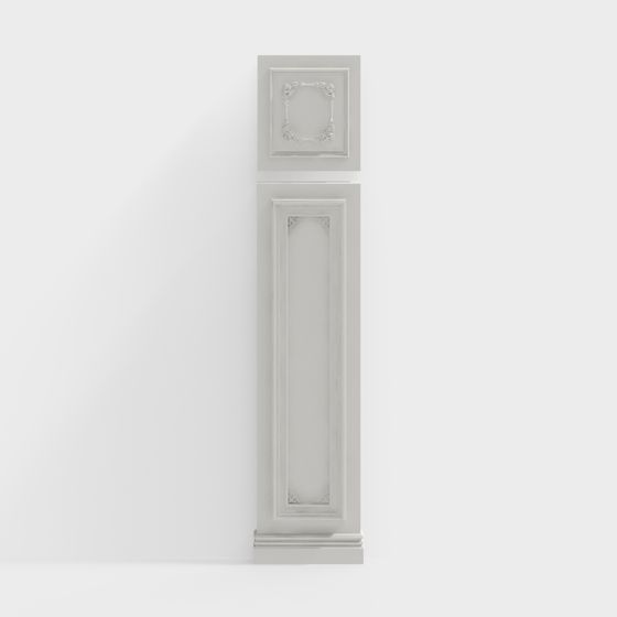 Vintage Panel 3D model for Elegant Interiors