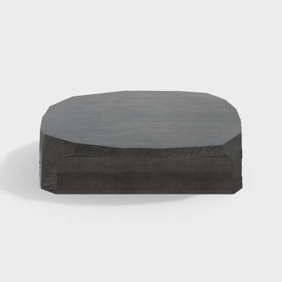 Low-Poly Rock Platform 3D model