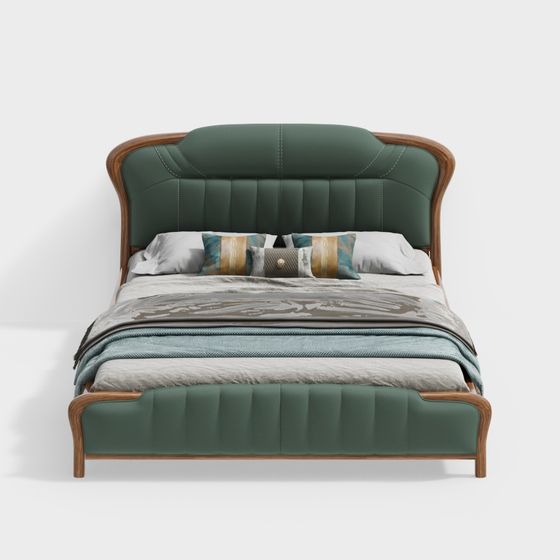 Elegance Bed 3D model