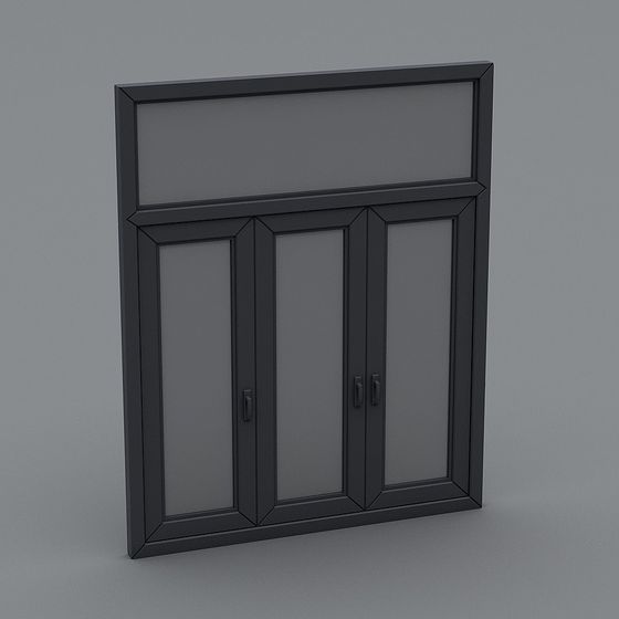 Urban Window 3D model for Modern Design