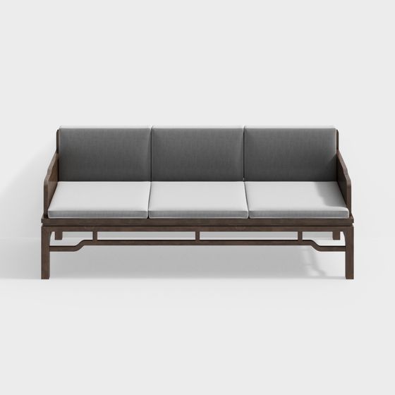 Stylish Urban Living Room Sofa 3D model