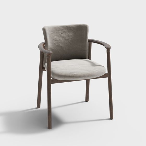 Urban Leisure Chair 3D model for Contemporary Spaces