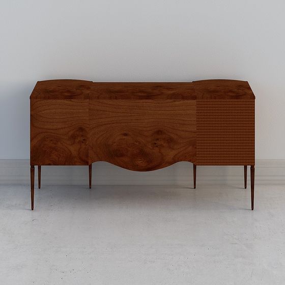 Mid-Century Modern Sideboard 3D model