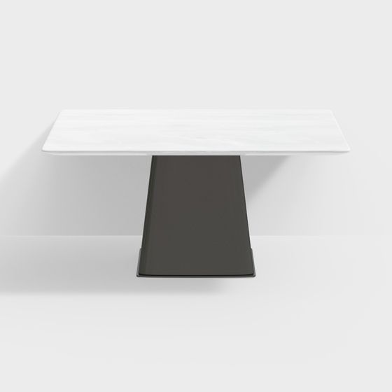 Urban Light Dining Table 3D model for Modern Interiors