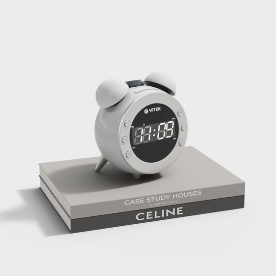 Vitek Alarm Clock 3D Model
