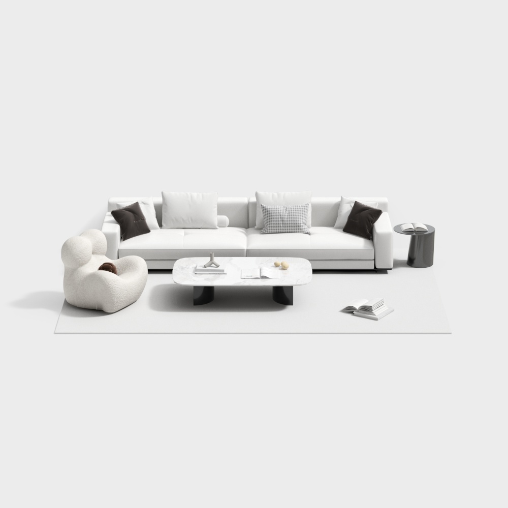 โซฟา 6 ที่นั่งทันสมัย