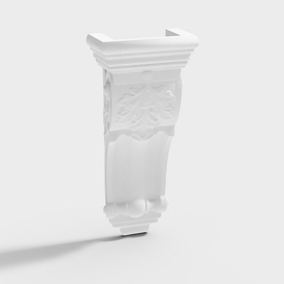 Stunning Roman Column Ornament 3D model