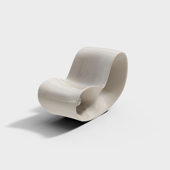 Streamlined Sofa 3D model