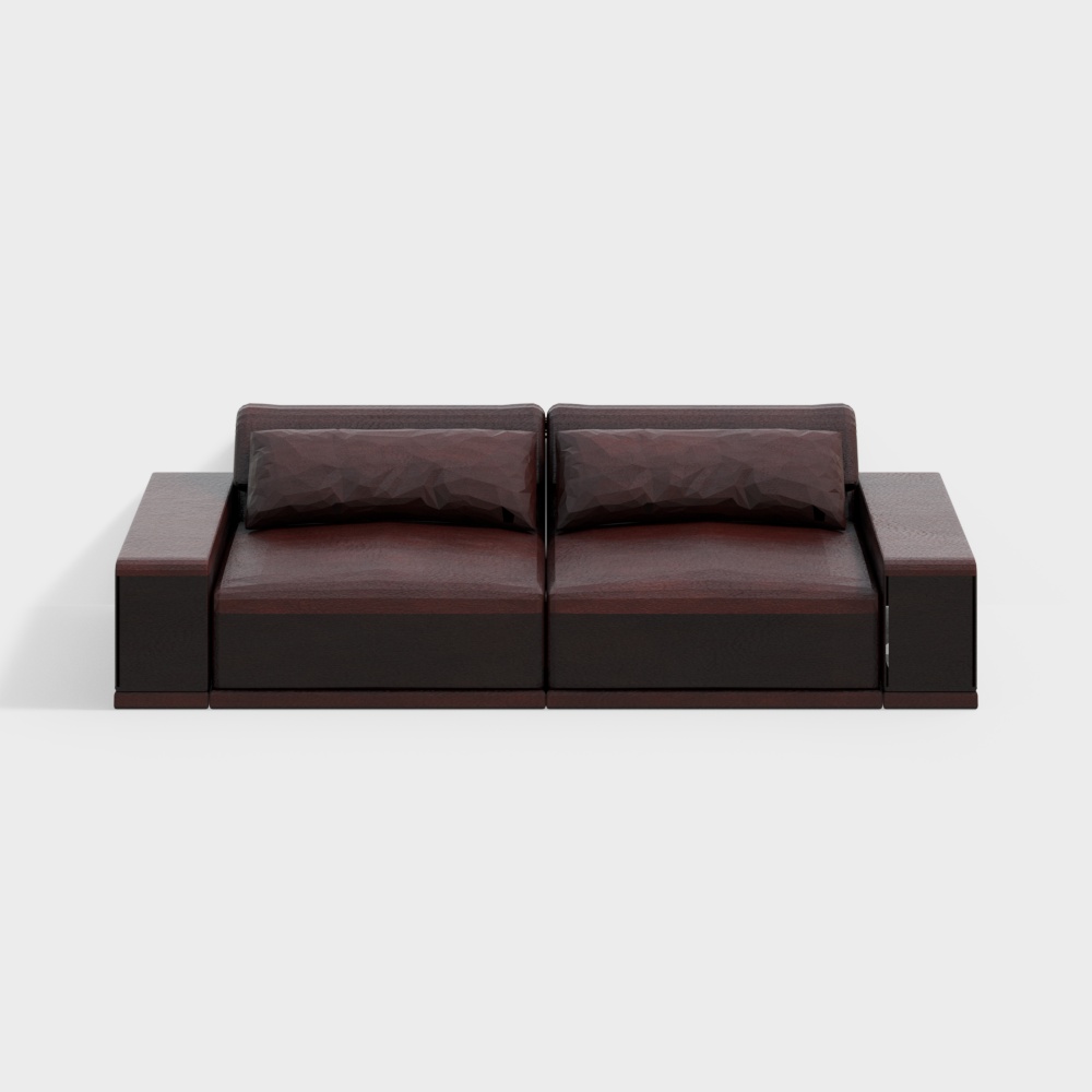Ligne Roset Grand Angle Large Settee with Broad Arms