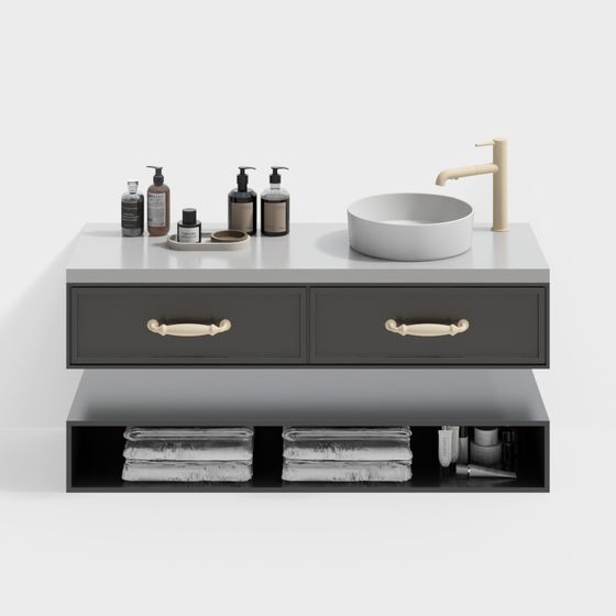 프랑스 스타일 욕실 캐비닛