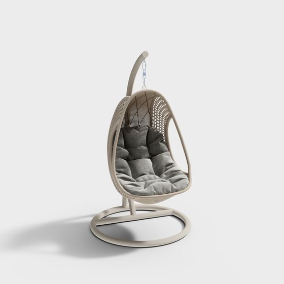 Stylish Hanging Chair 3D Model for Modern Interiors