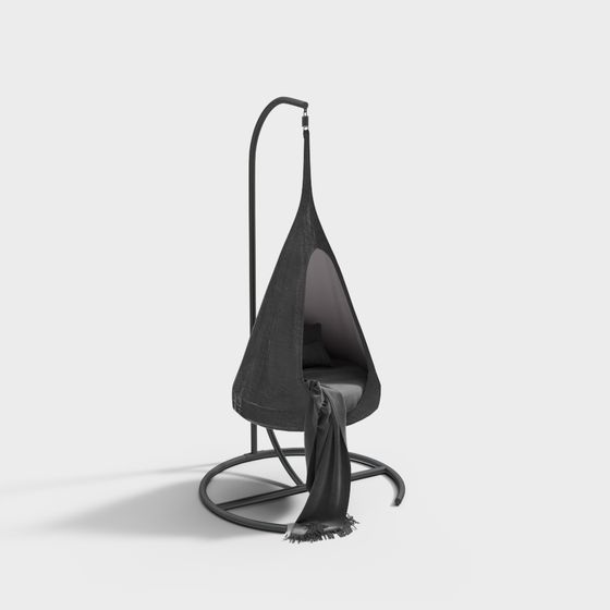 Modern Suspended Chair 3D model for Creative Projects