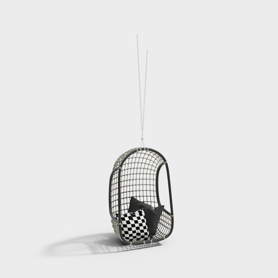 Modern Minimalist Hanging Chair 3D model