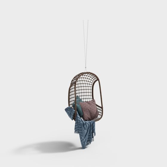 Suspended Dream 3D model – Elegant Design Hanging Chair