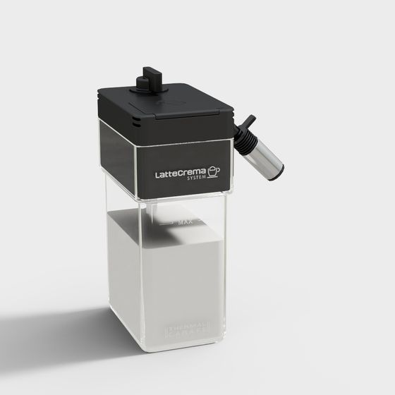 LatteCrema System 3D model for Modern Cafés