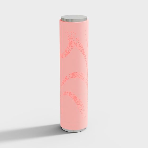 Pixelated Cylinder 3D model for Creative Projects