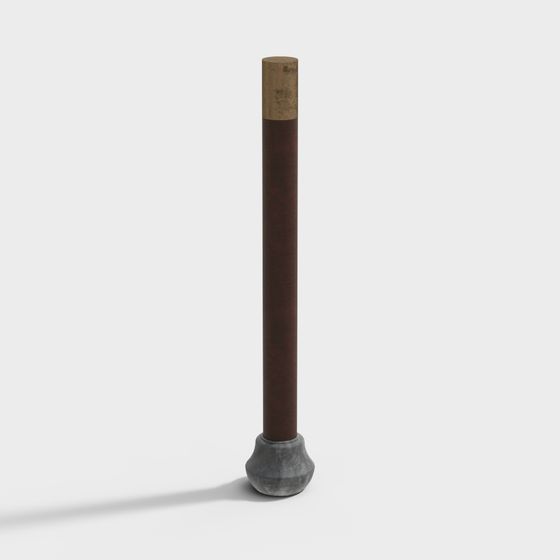 Urban Sentinel 3D model - Minimalist Light Column