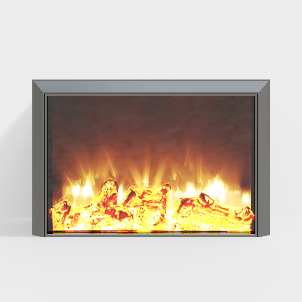 Chimenea Electrónica con Pantalla de Llama Simulada