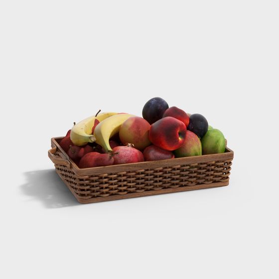 Fruit Basket 3D model