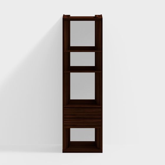 Urban Shelf 3D Model for Modern Interiors
