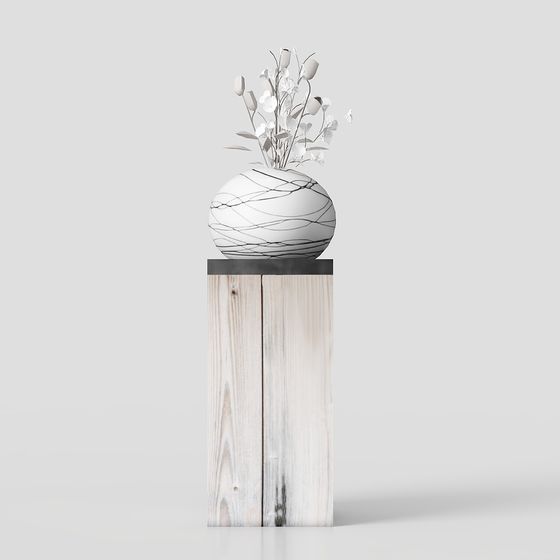 hoa bonsai theo phong cách Zen _SU8