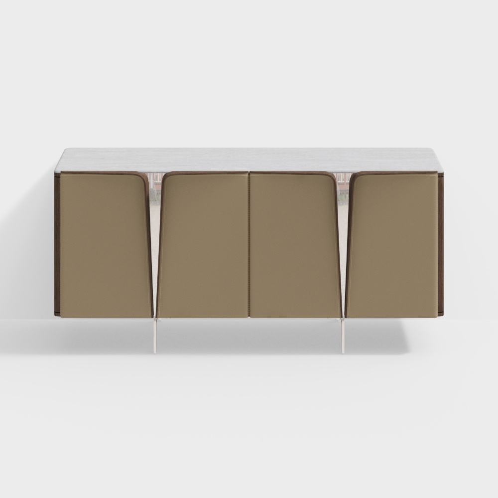 FG415 Matte Colored Microcrystalline Stone Hole Buffet