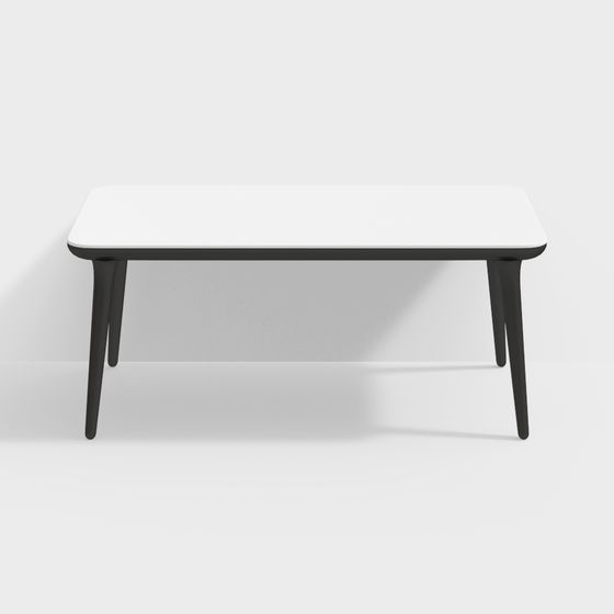 Urban Coffee Table 3D model for Modern Spaces