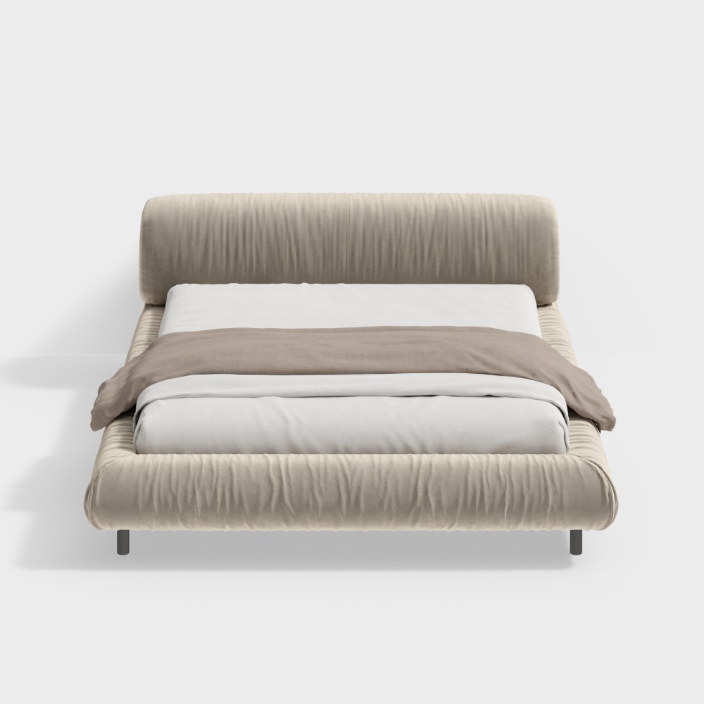 03-JG10 Floral Roll-Up Bed - 1.8