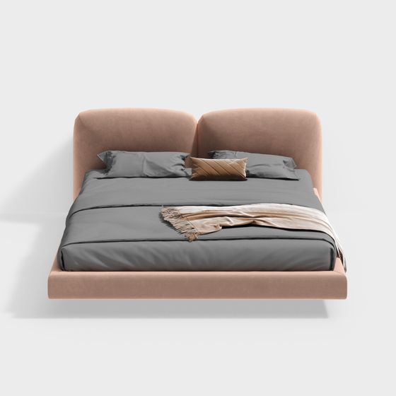 Urban Comfort 3D model Bed Design