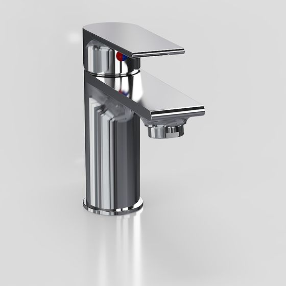 Elegant Low-Polygon Faucet 3D Model