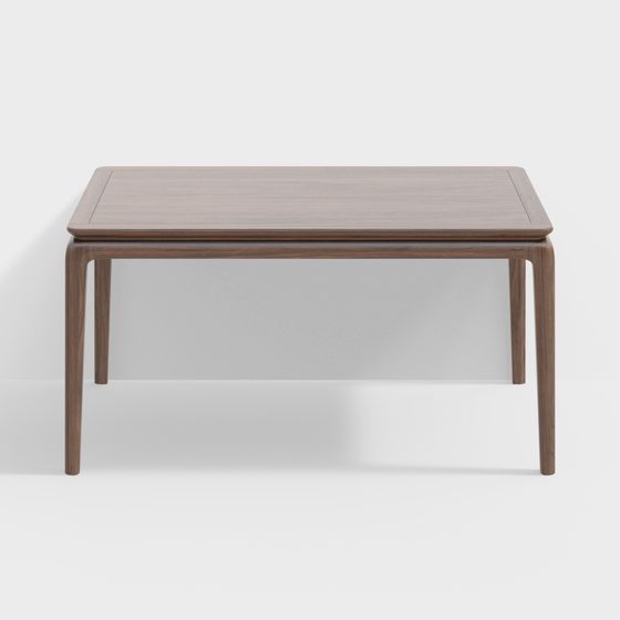 Urban Wooden Dining Table 3D model