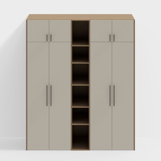 Urban Storage Cabinet 3D model