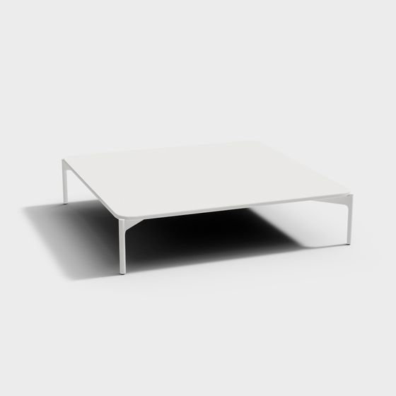 Streamlined Coffee Table 3D model