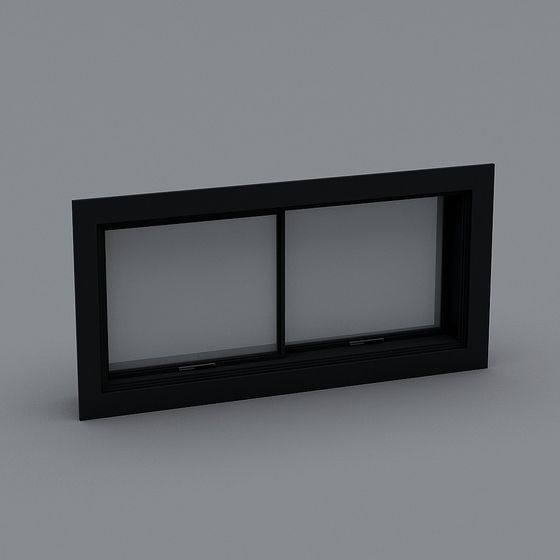 Elegant Minimalist Window 3D model