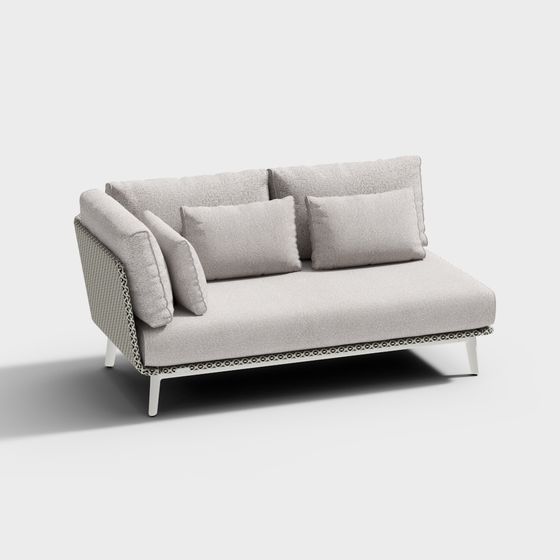 Módulo de esquina derecho DEDON MBARQ