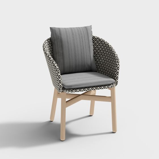 Lit de jour DEDON MBRACE base teck 1