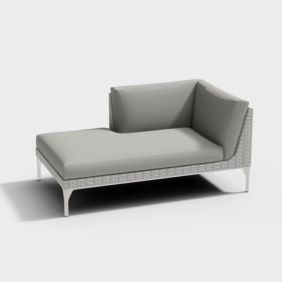 Urban Leisure Sofa 3D model for Modern Interiors