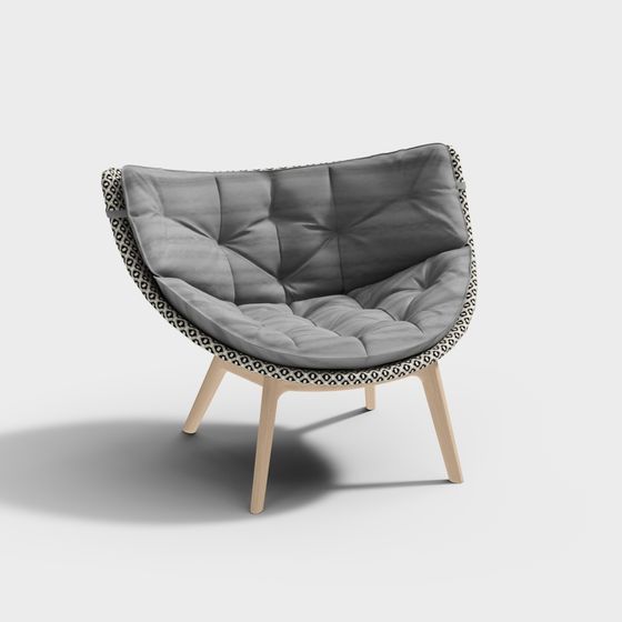 DEDON MBRACE Кресло для отдыха на алюминиевой основе