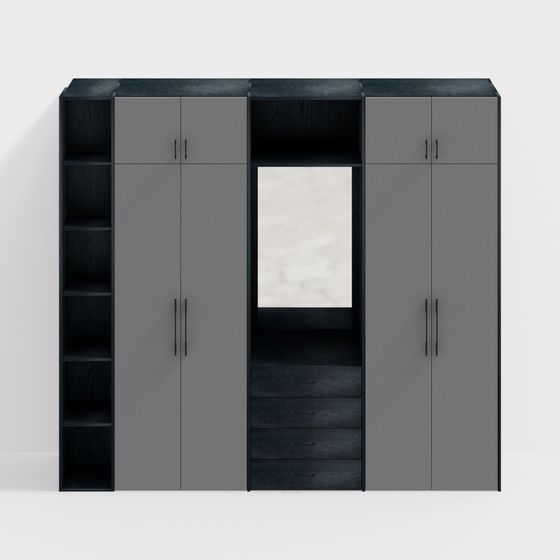 Urban Storage Cabinet 3D model