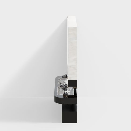 City Mirror 3D Model for Modern Design