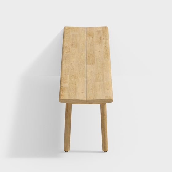 Urban Bench 3D model for Modern Design