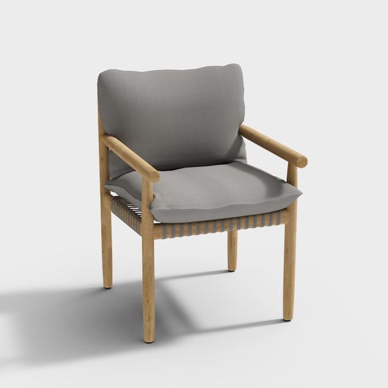 Cozy Lounge Chair 3D model