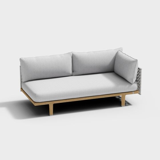 Urban Comfort 3D Model Sofa