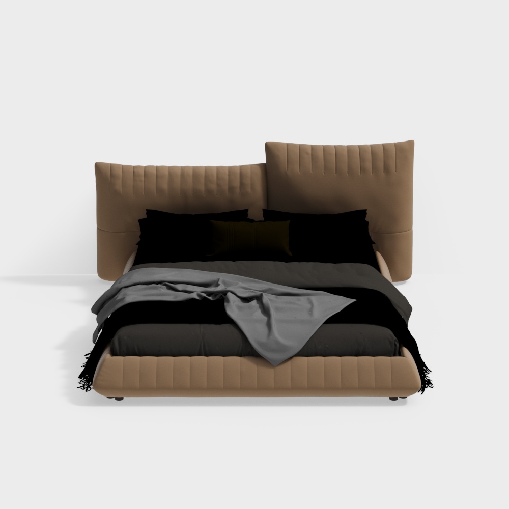 BE311P King Sky Cardigan Bed